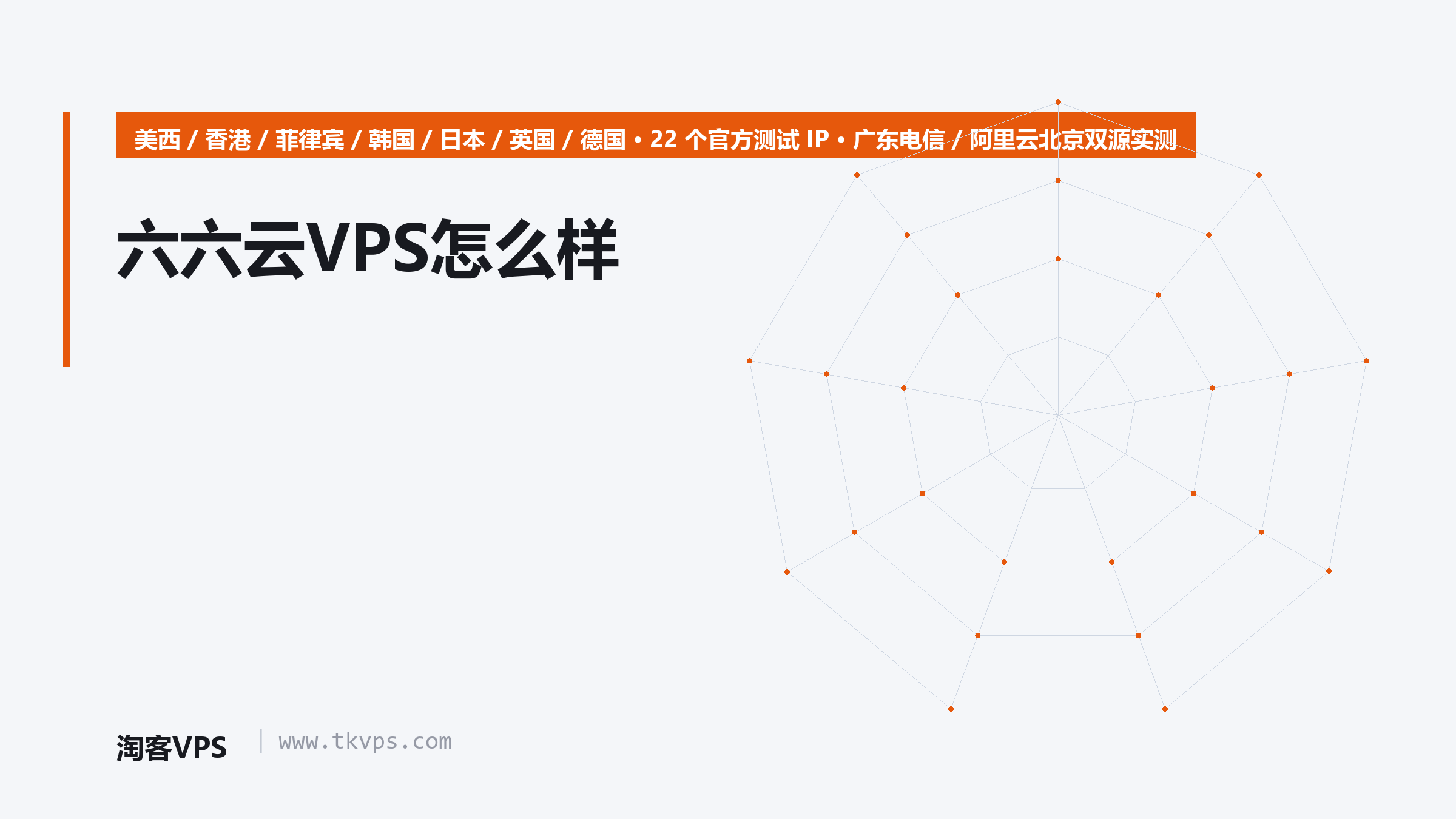 六六云VPS怎么样：17款在售价目与22个官方测试IP实测