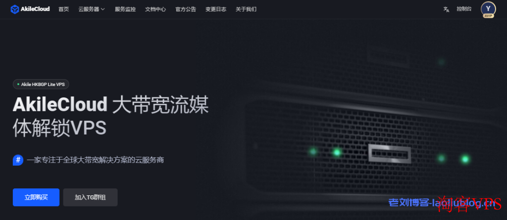 AkileCloud香港原生IP VPS-优化线路与灵活套餐选择