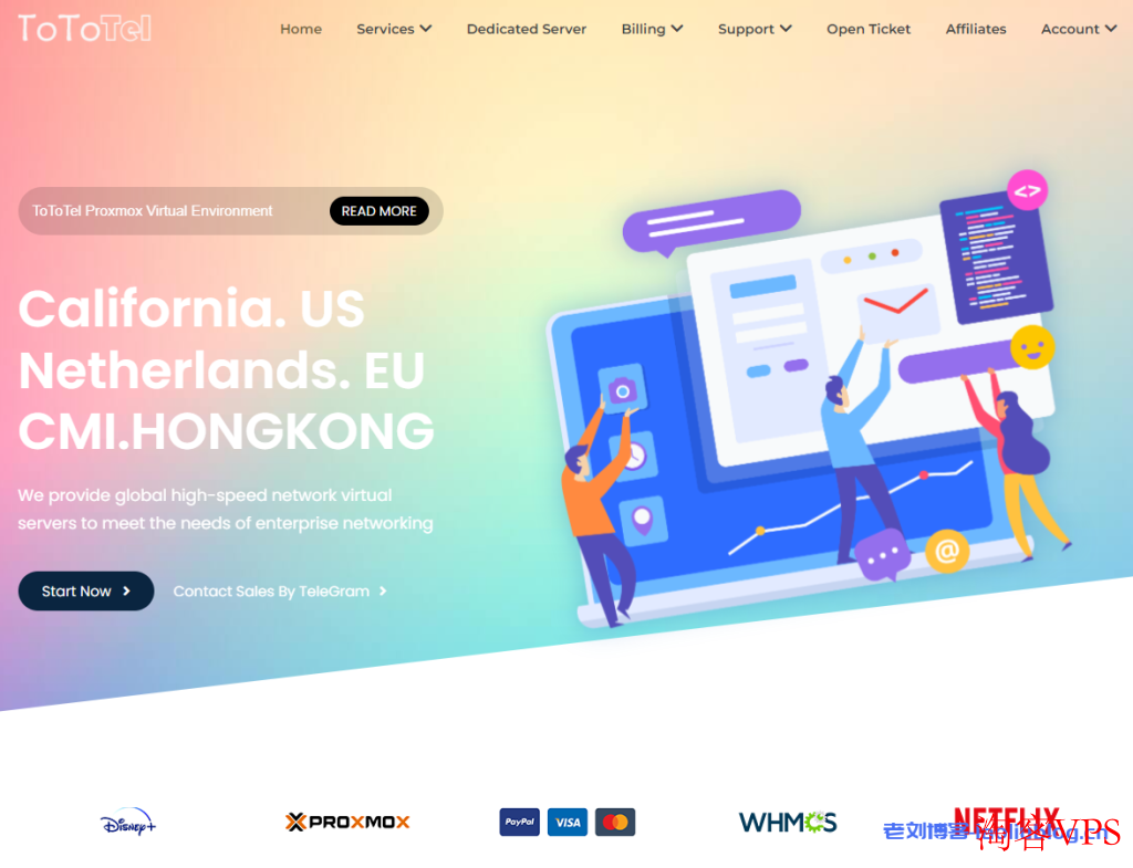 ToToTel,香港/美国无限
