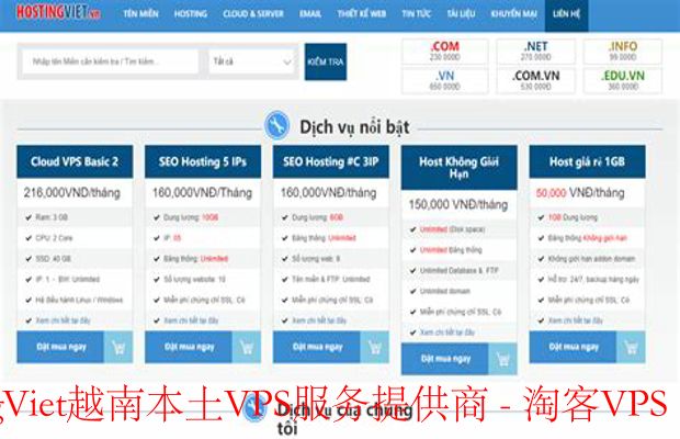 探索HostingViet - 值得信赖的越南本土VPS服务提供商