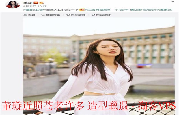 董璇近照变化大 - 苍老邋遢引发网友热议