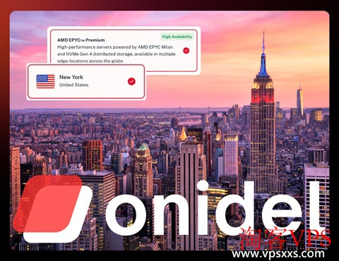 Onidel多机房云服务器优惠促销 - 纽约新加坡高频VPS精选