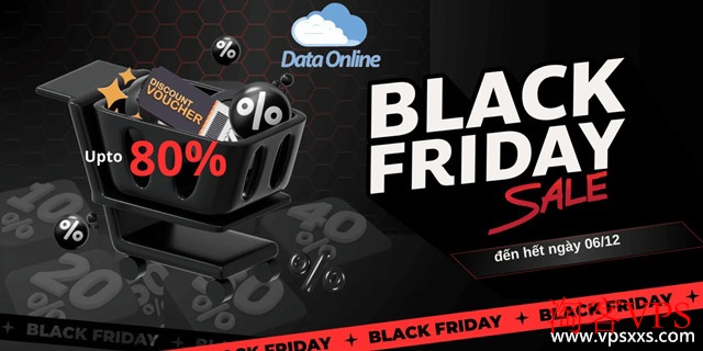 DataOnline越南服务器黑五狂欢 - 年付享最高80%优惠