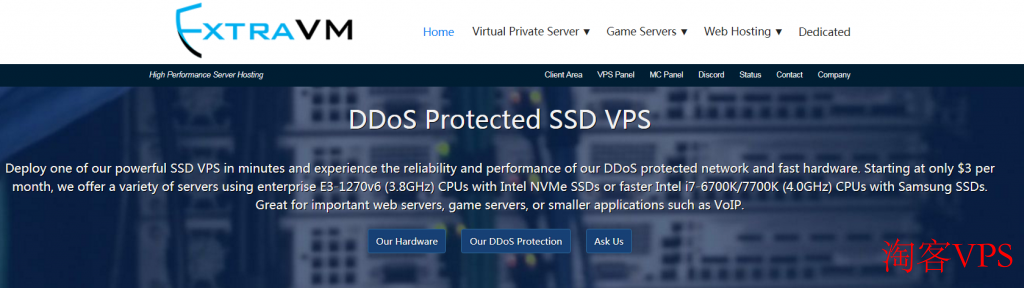 ExtraVM美国VPS优惠促销 - 多机房高性能服务器推荐
