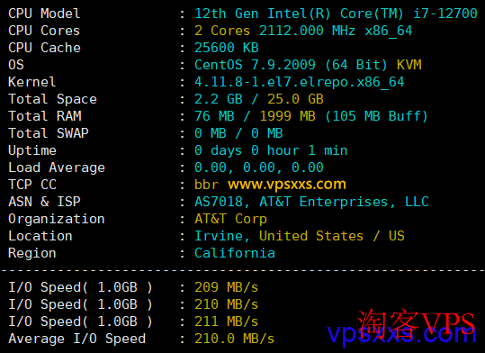 AaITR美国ATT静态家宽VPS测评–Tiktok直播推流优选