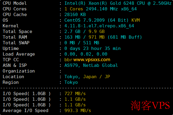 ZgoCloud日本东京VPS测评 - 硬件强劲三网直连体验