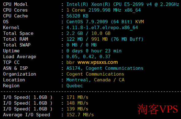 NovixLink美国Cogent VPS测评 - 硬件与网络全解析