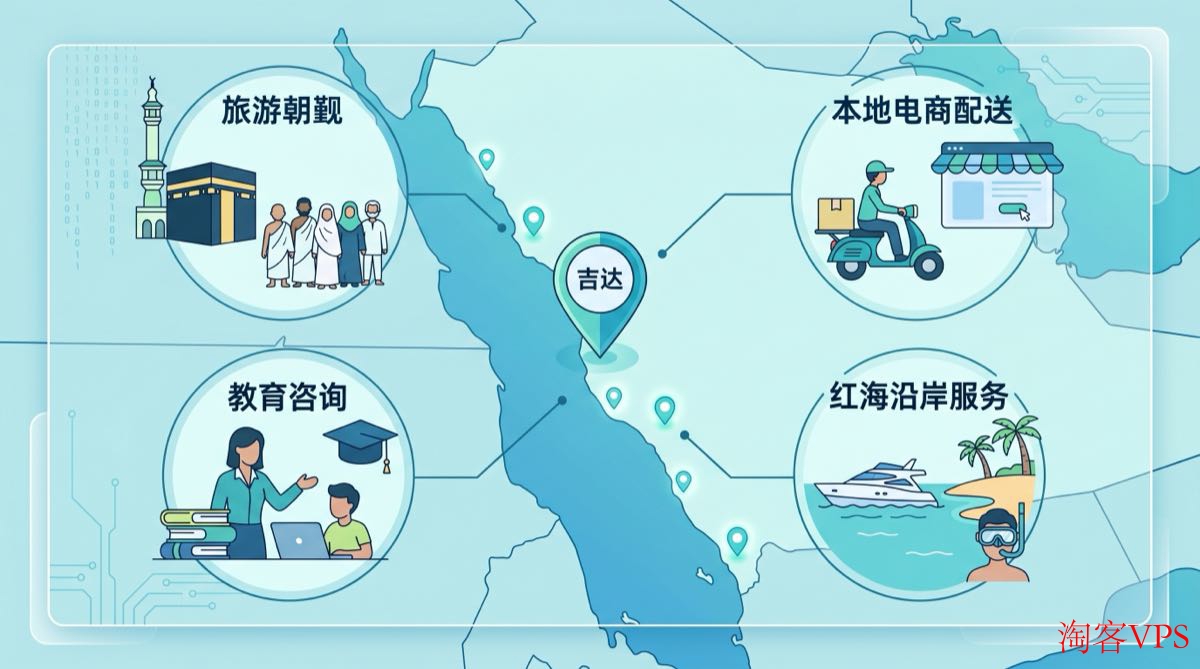 沙特吉达VPS选购指南-西部节点场景与对比