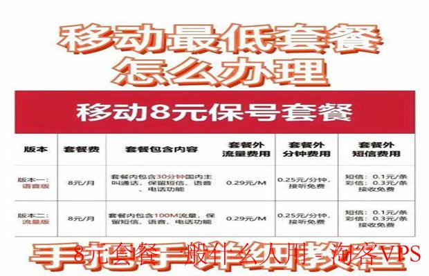 8元套餐适用人群与使用场景-低成本通信的实用指南