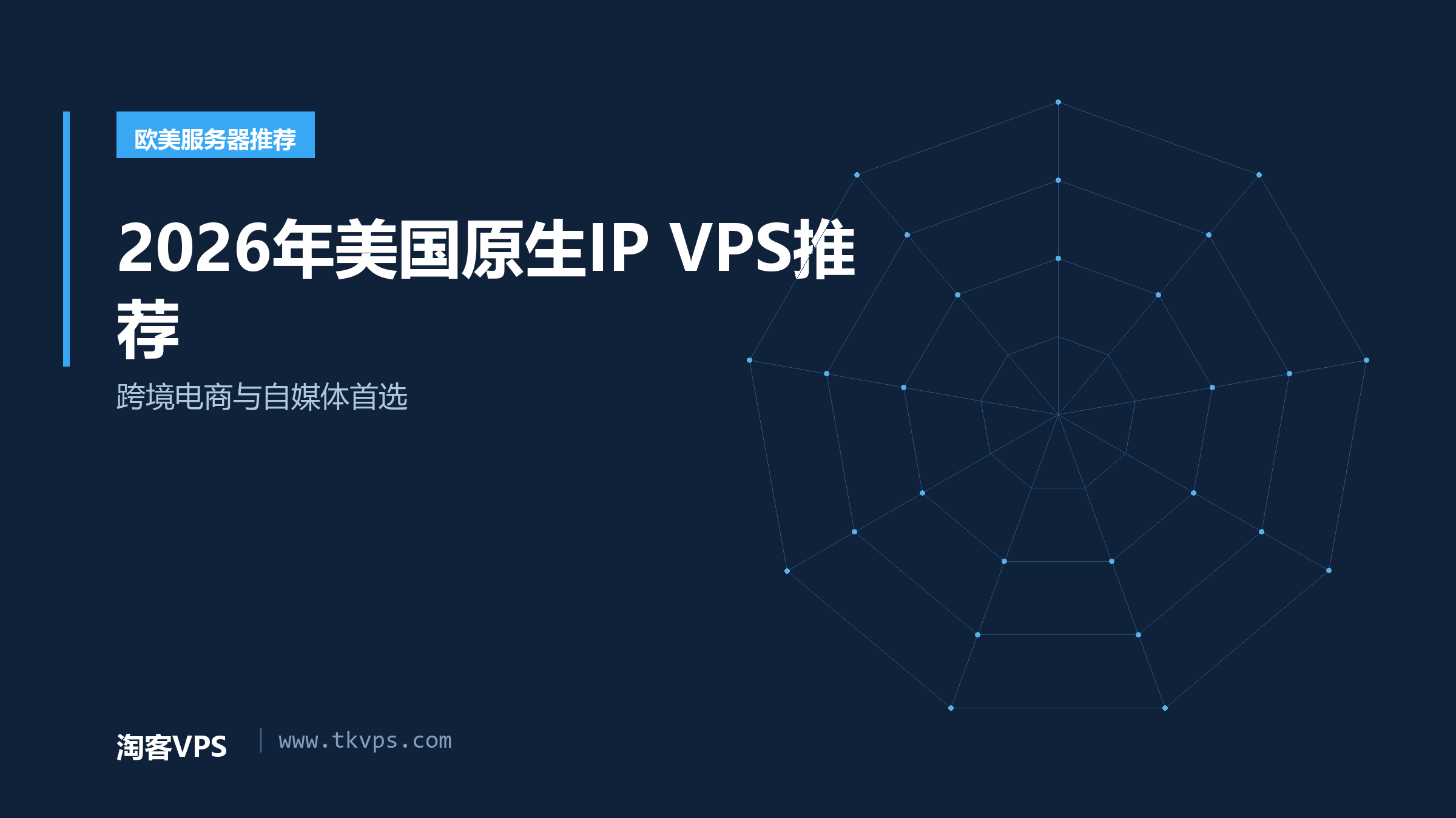2026年美国原生IP VPS推荐 - 跨境电商与自媒体首选