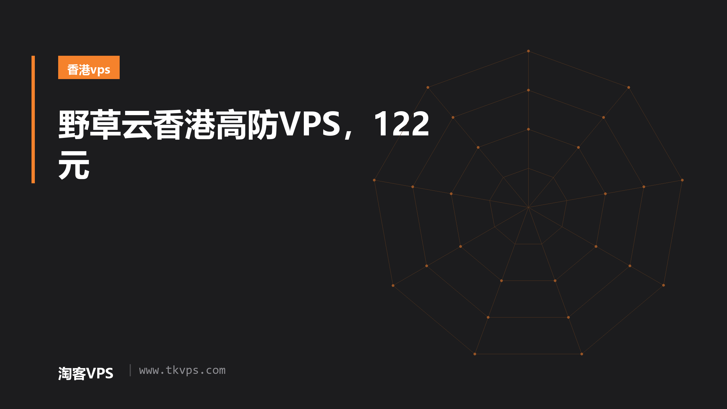 野草云香港高防VPS，122元