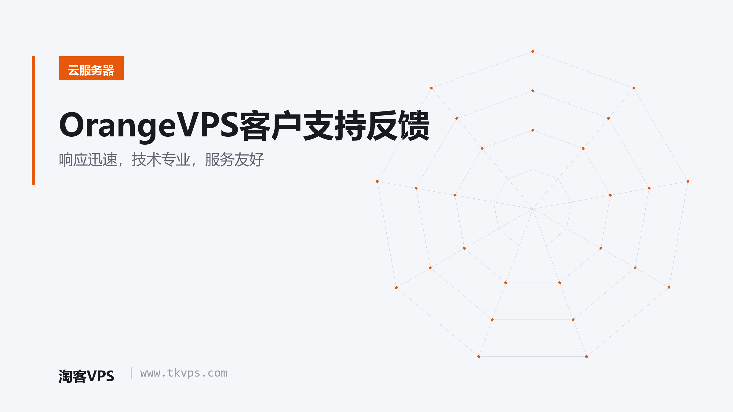 OrangeVPS客户支持反馈-响应迅速，技术专业，服务友好