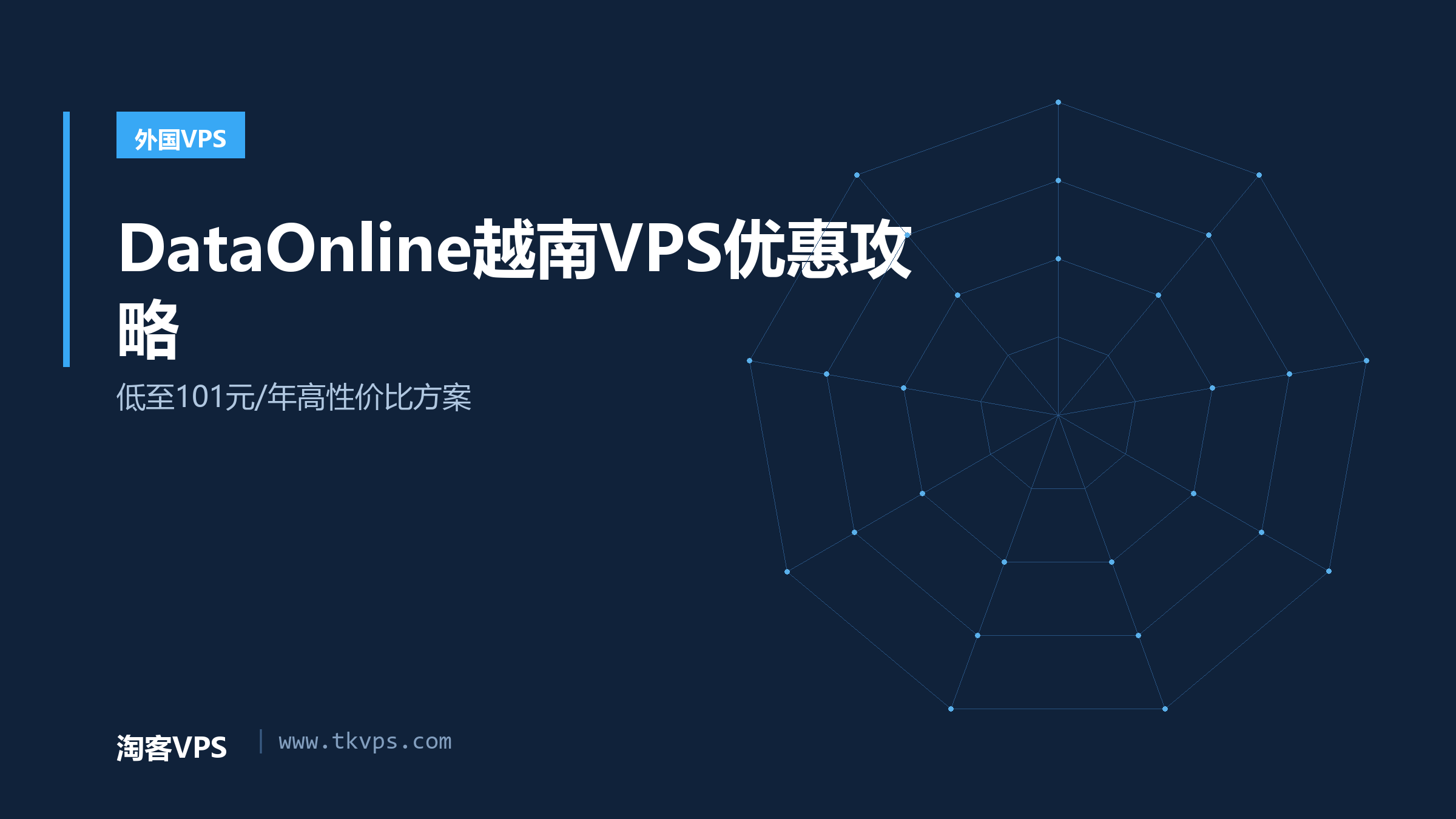 DataOnline越南VPS优惠攻略 - 低至101元/年高性价比方案