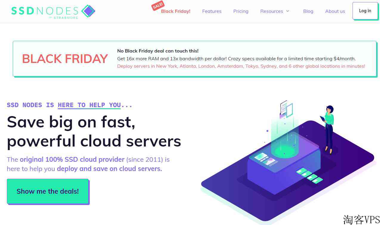 SSDNodes测评-欧美亚太数据中心/超高配置VPS