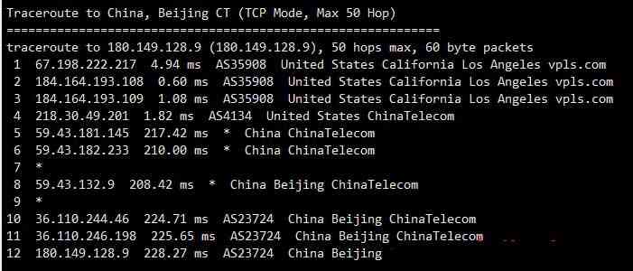 热网互联美国VPS详细测评-三网CN2GIA线路