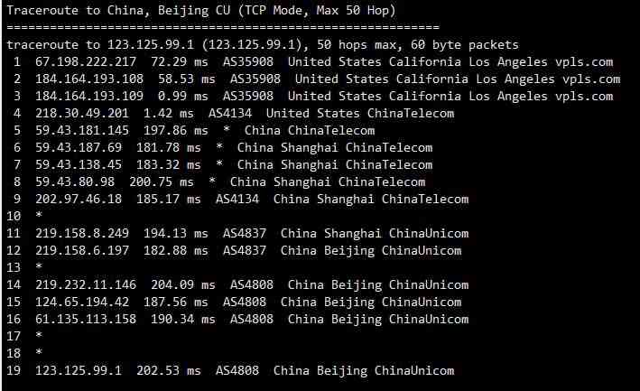 热网互联美国VPS详细测评-三网CN2GIA线路