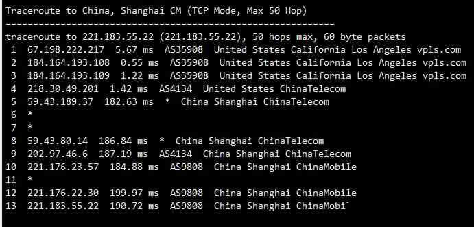 热网互联美国VPS详细测评-三网CN2GIA线路