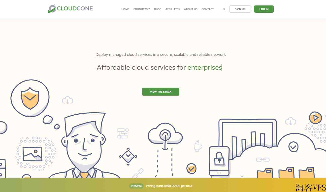 CloudCone便宜美国服务器介绍-高达1Gbps带宽和无限流量