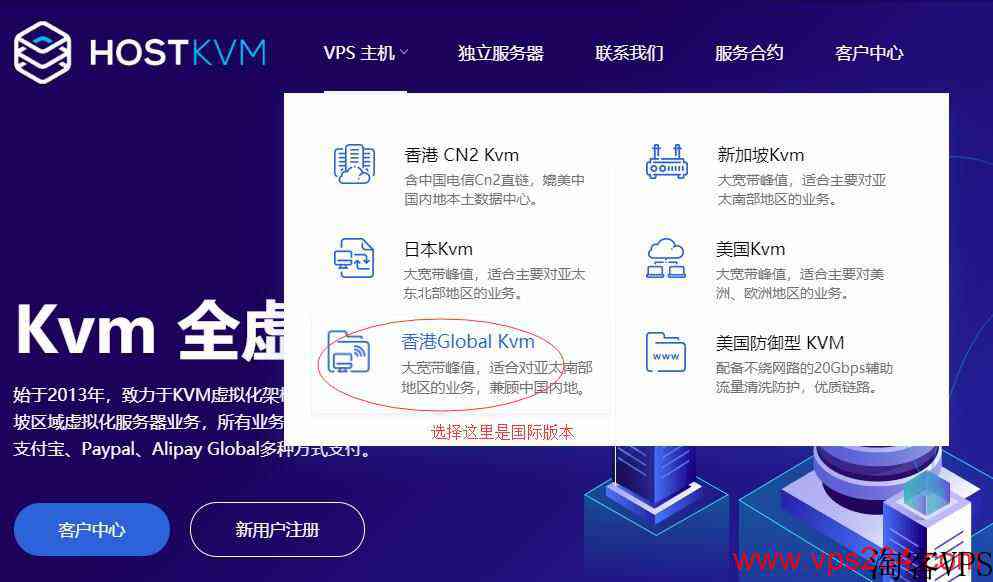 HostKVM香港VPS国际线路推荐-适合亚太地区业务