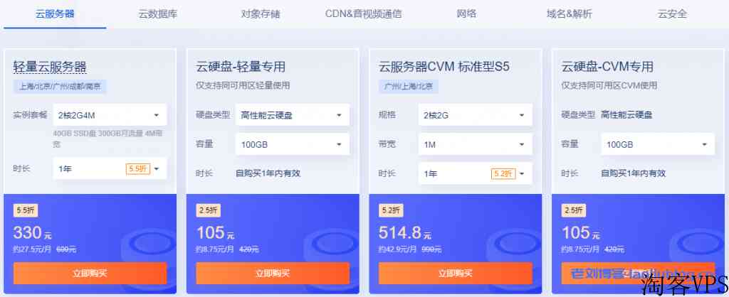 腾讯云2022双11活动预热来