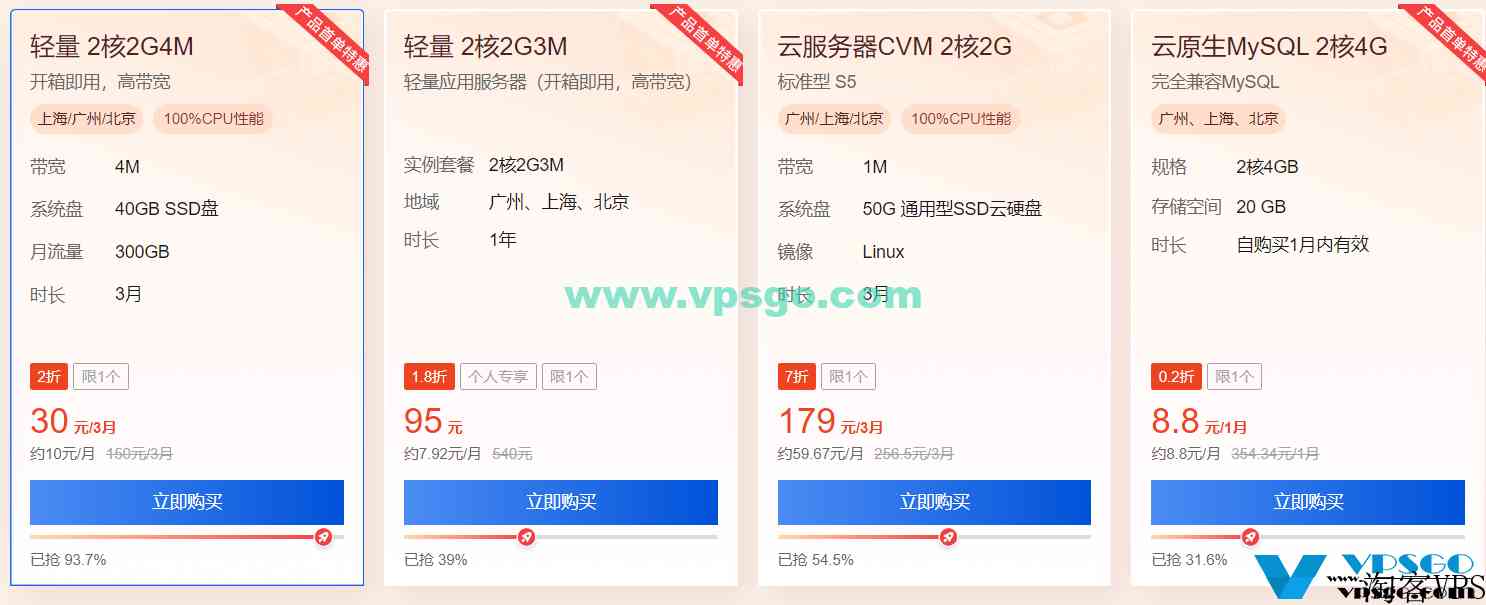 2023年腾讯云新春采购节：新用户云服务器月付9元起，老用户续费5.5折起，还有最高8888元可叠加代金券