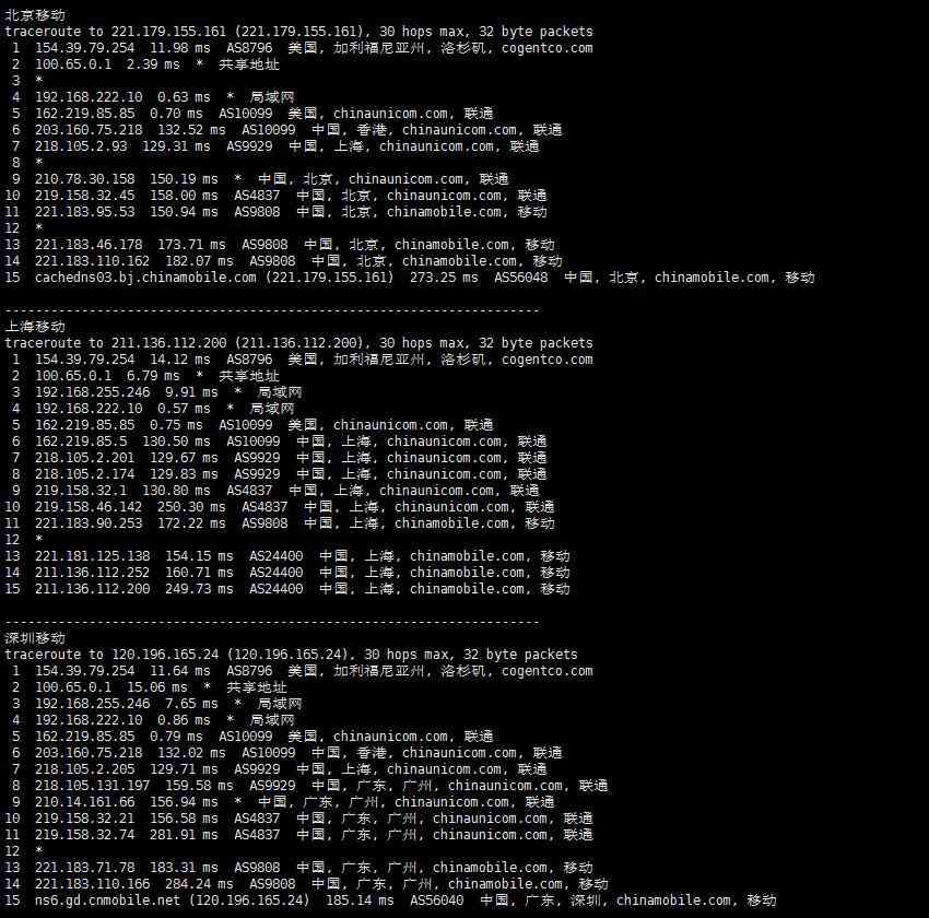 Jtti美国VPS测评-CN2GIA+BGP优化线路