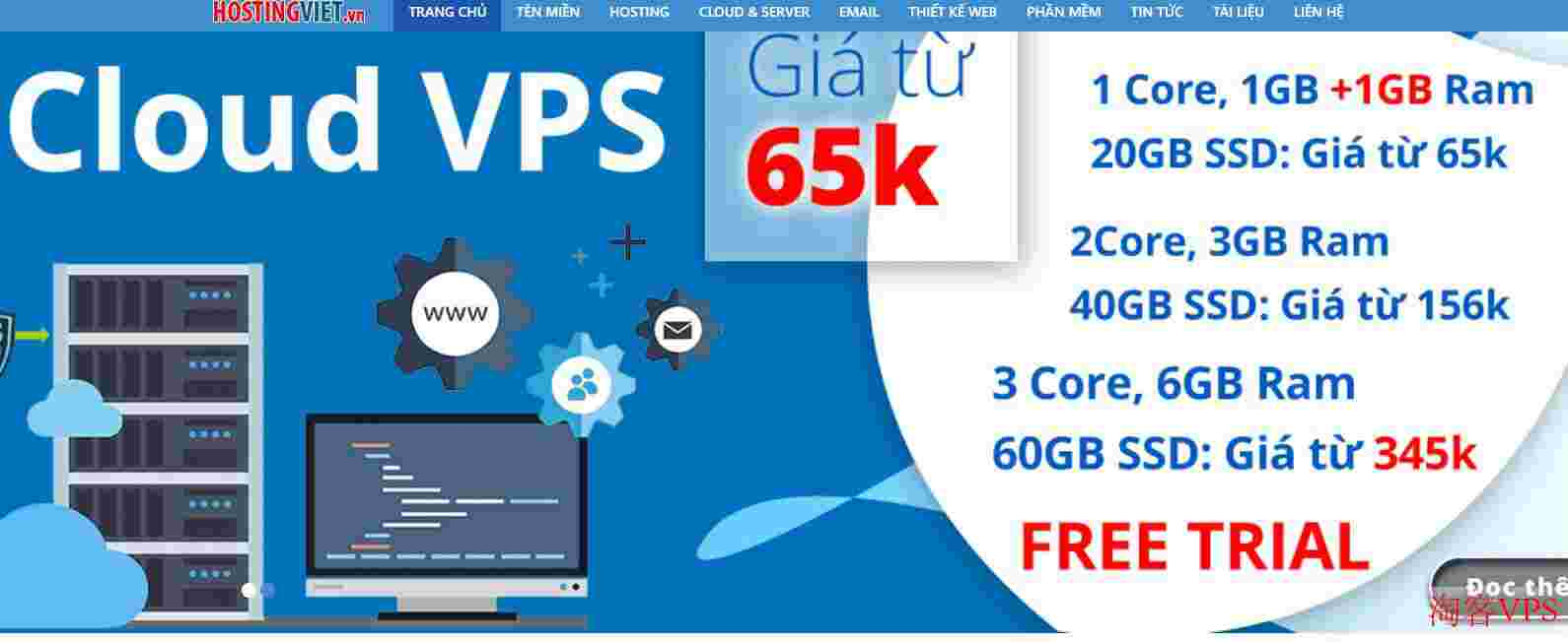 HostingViet新年优惠：越南VPS6折年付$26起，150M带宽+不限流量，越南原生IP