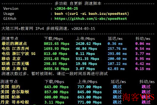 ToToTel网速测试