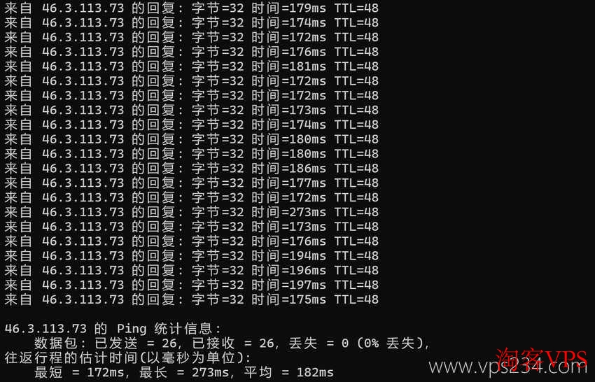 彩豆云:美国高VPS三网Ping测试 彩豆云美国高VPS三网延迟测试结果