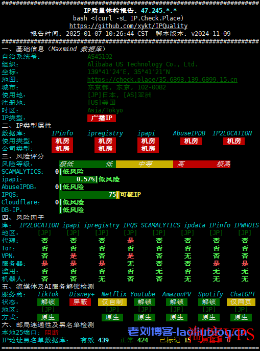 ClawCloud日本东京VPS测评