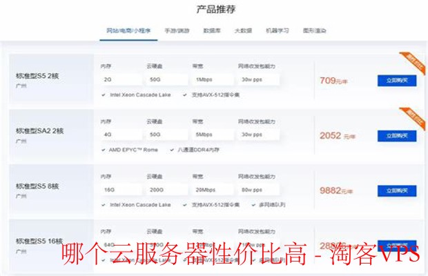 哪个云服务器性价比高-了解“性价比高”的云服务器到底指啥