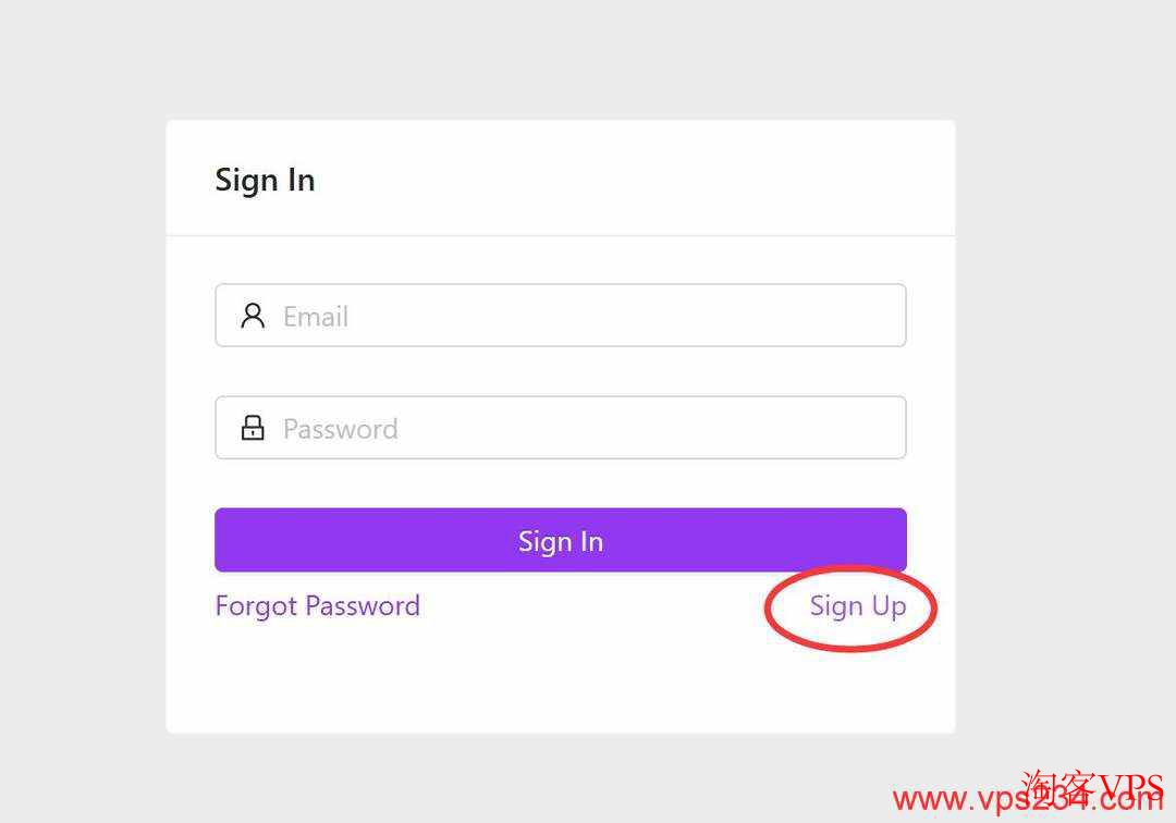 HHost用户注册流程 HHost注册页面截图,用户注册入口