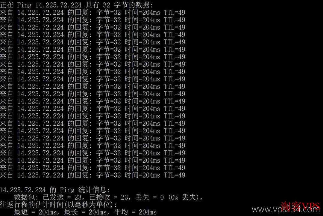 荫云越南家宽VPS本地ping延迟测试图