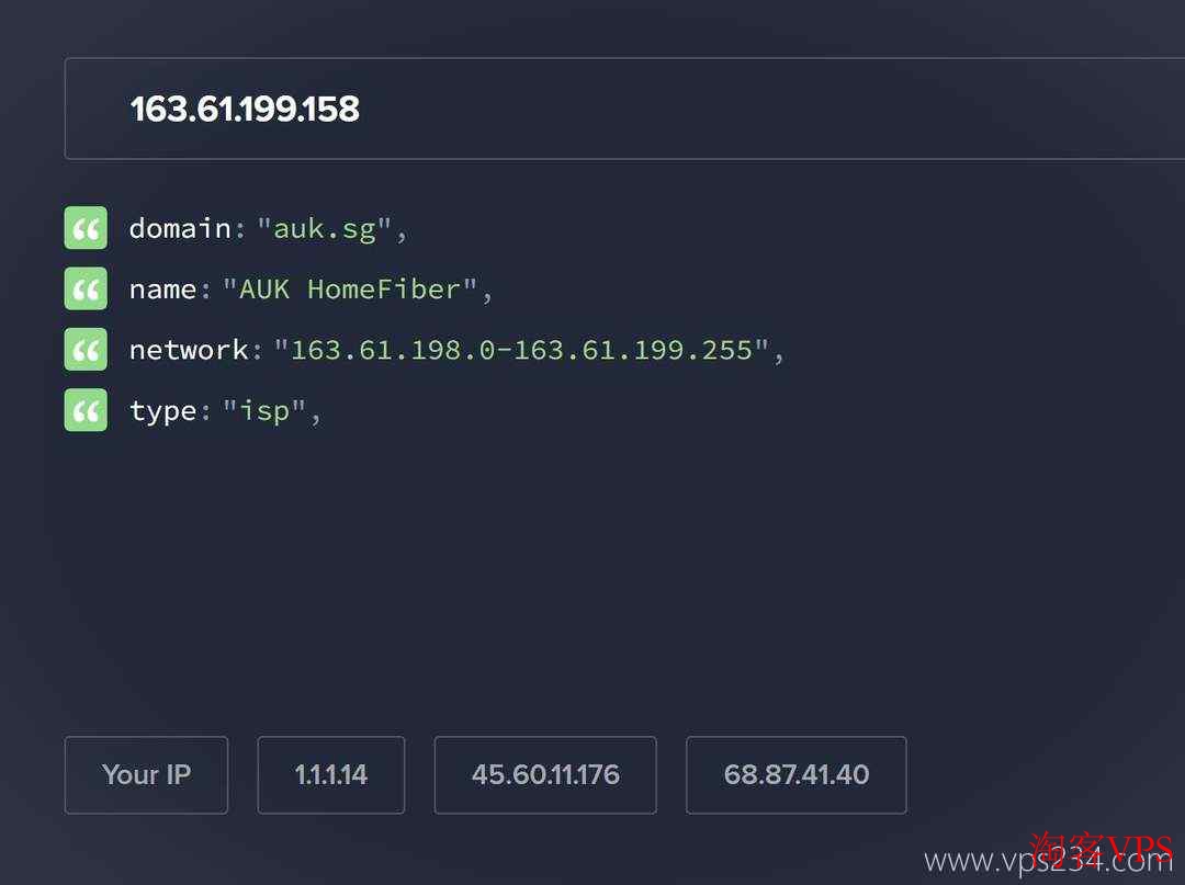 IPRaft VPS IP归属公司类型