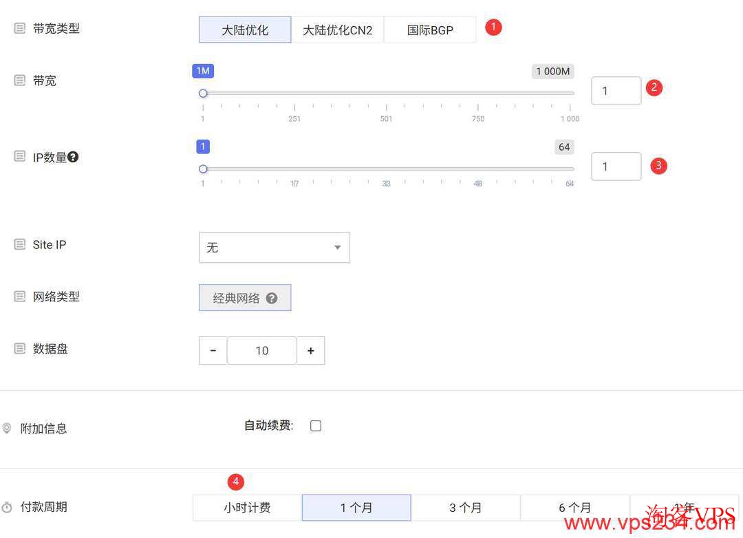 RAKsmart马来西亚VPS带宽和IP数量购买设置