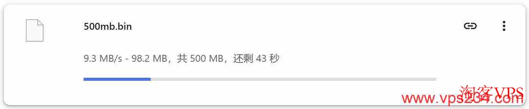本地网络下莱卡云美国家宽VPS下载速度测试