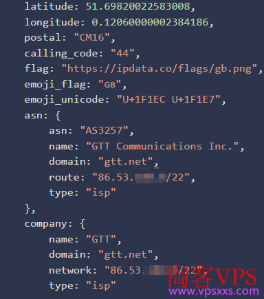 荫云英国新双ISP VPS住宅IP检测