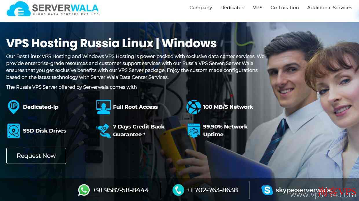Serverwala俄罗斯VPS