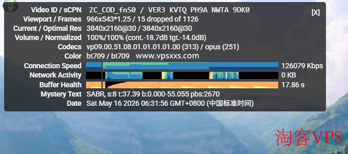 RAKsmart美国硅谷精品CN2 VPS看youtube速度