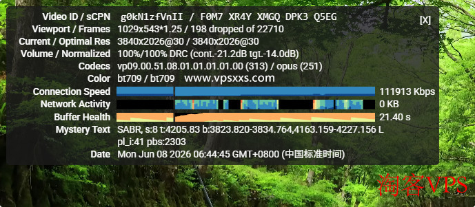 DediOne美国洛杉矶CMIN2 VPS看YouTube