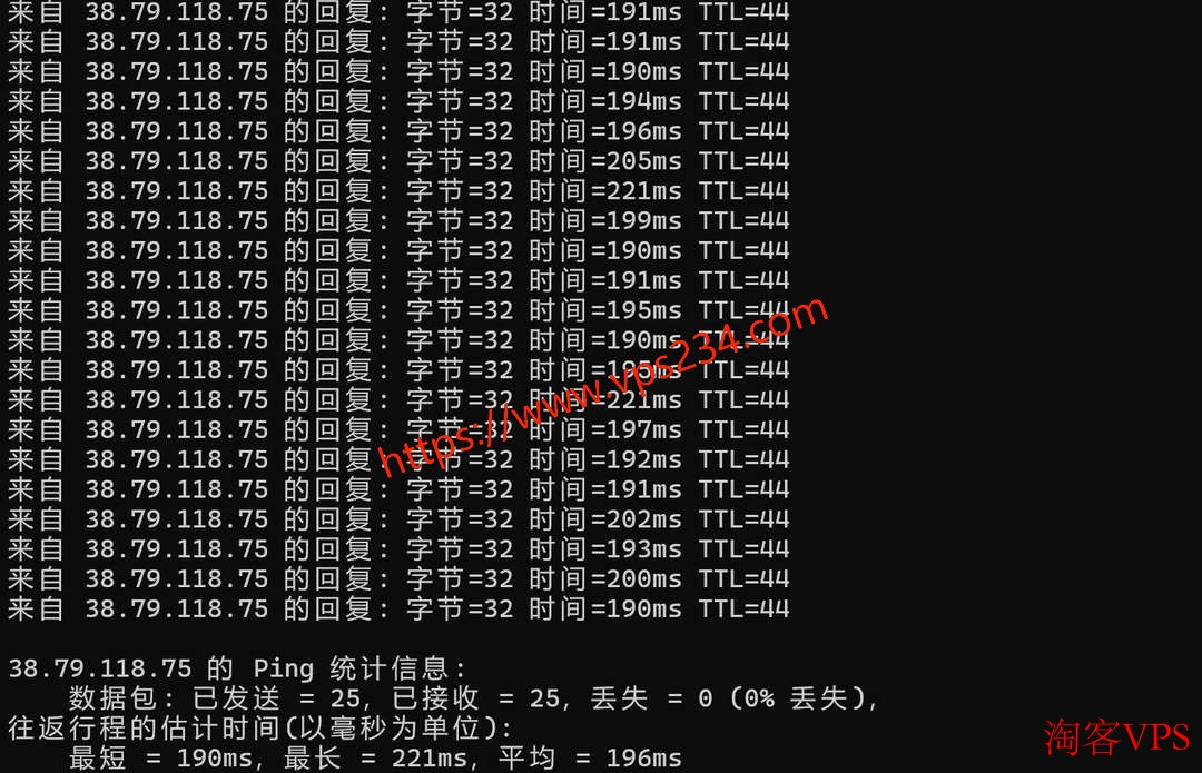 本地Ping延迟测试